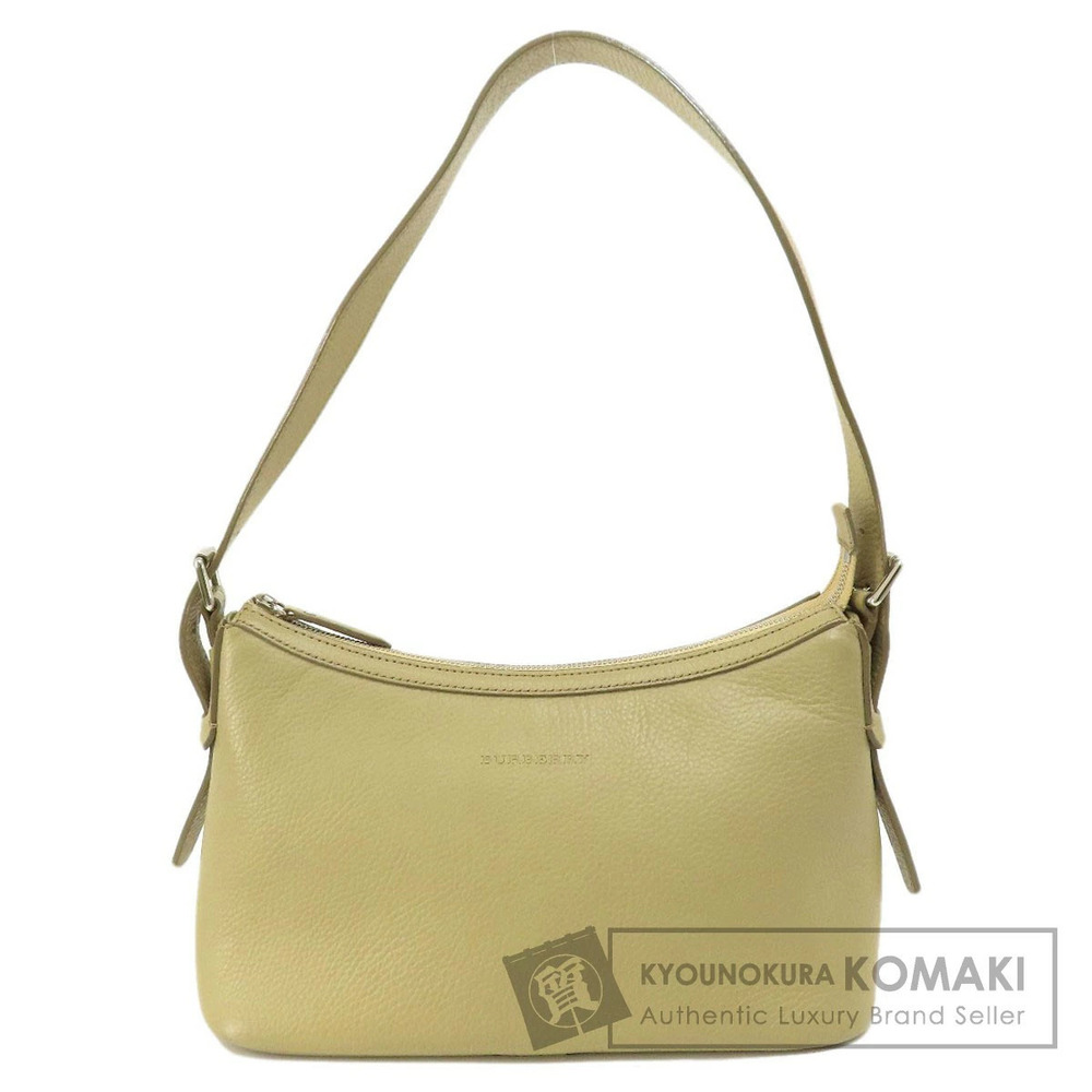 Burberry Hobo Leather Shoulder Bag